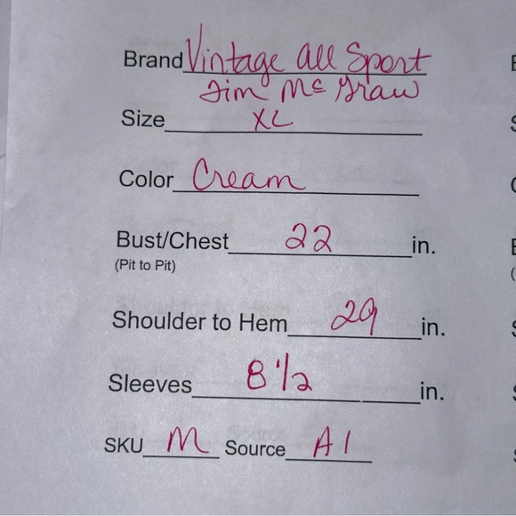 Vintage Tim McGraw Places in the Sun Vintage All Sport Graphic Tee XL - Picture 10 of 10